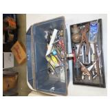 Plastic Toolbox w/ Misc Tools