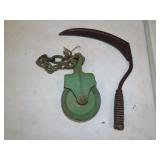 Pully & Hand Sickle