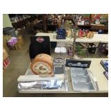 Table Lot w/ Displays, Decor & Misc