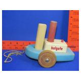 Vintage Holgate Wood Tug Boat Pull Toy