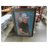 Framed Tim McGraw Print