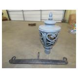 Metal Single Tree & Outdoor Light