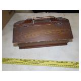 Wood Lift Top Sewing Box