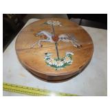 Decorated Cheese Box