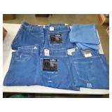 6 New Pair of Carhartt Jeans (38x38)