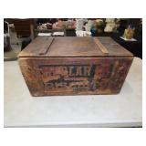 Primitive Wood Biscuit Box