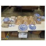 45pc of Churchill Blue Willow China *New*