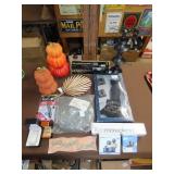 Table Lot of Deocr, Household & Misc