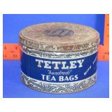 Tetley Tea Tin