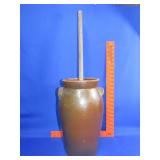 Stoneware Churn