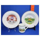 3pc Villeroy & Boch Design Naif China
