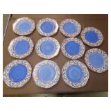 11 Pfaltzgraff Villa Della Luna 11" Dinner Plates