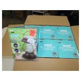 6 Solar Bug Zapper Lanterns