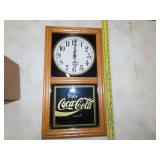 Quartz Coca Cola Sign - Untested