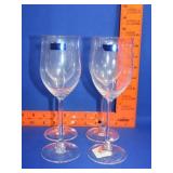 Set of 4 Waterford Young White Wine Glasses