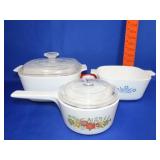 3pc Corningware Lot