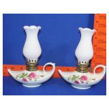 Pair of Kerosene Lamps