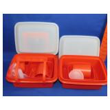 2 Tupperware Lunch Sets - Great Condition