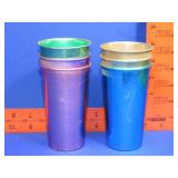 6 Aluminum Tumblers
