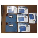 7 Locking Bank Deposit Bags