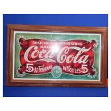 Framed Coca Cola Wall Art - 18x12
