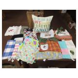 Lot of Kitchen Towels / Aprons
