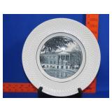 Spode Cannon Memorial YMCA Plate - Kannapolis, NC