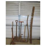 Lot of Yard Tools