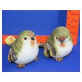 Pair of Composite Birds