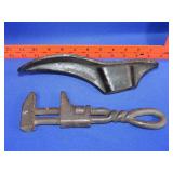 Money Wrench & Shoe Last