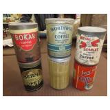 Vintage Coffee Cans