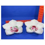 2 Formalities Victorian Rose Bowls