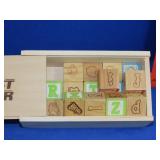 Toy Wood Letter Blocks