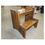 Wood Bed Stool