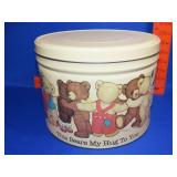 Metal Teddy Bear Tin