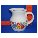 Flower Decorated Pitcher
