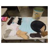 Lot of Gloves & Vintage Kid
