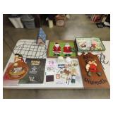 Table Lot w/ Decor & Household