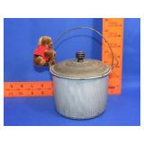 Small Enamelware Pot