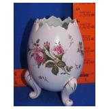 Napco Footed Egg Vase