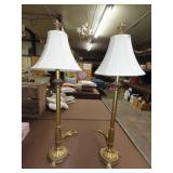 Pair of Table Lamps - 32"
