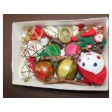 Box of Vintage Christmas Ornaments
