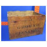 Wood Ground Cinnamon Box
