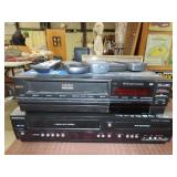 2 VCR w/ Different Remotes - Untested