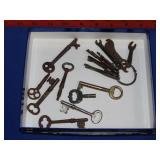 Lot of Old Keys