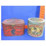 2 Old Tobacco Tins