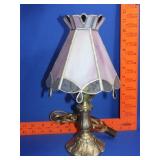 Leaded Glass Table Lamp
