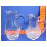 2 Glass Pitchers