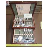 Gorham & Rogers "Reflection" Flatware w/ Box