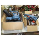 Senix Electric Leaf Blower & Chainsaw